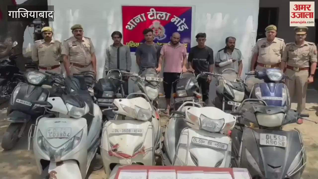 Five members of bike theft gang arrested in Delhi-NCR