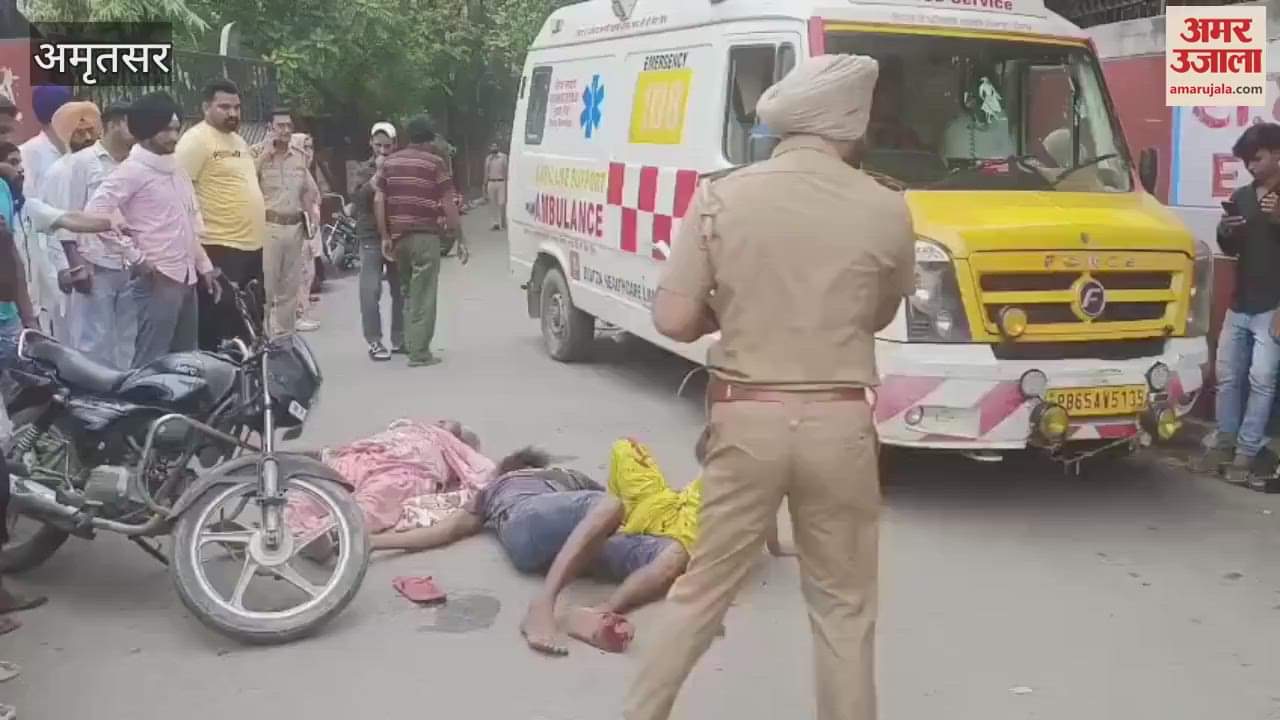 Retired CRPF DSP Firing Amritsar Police