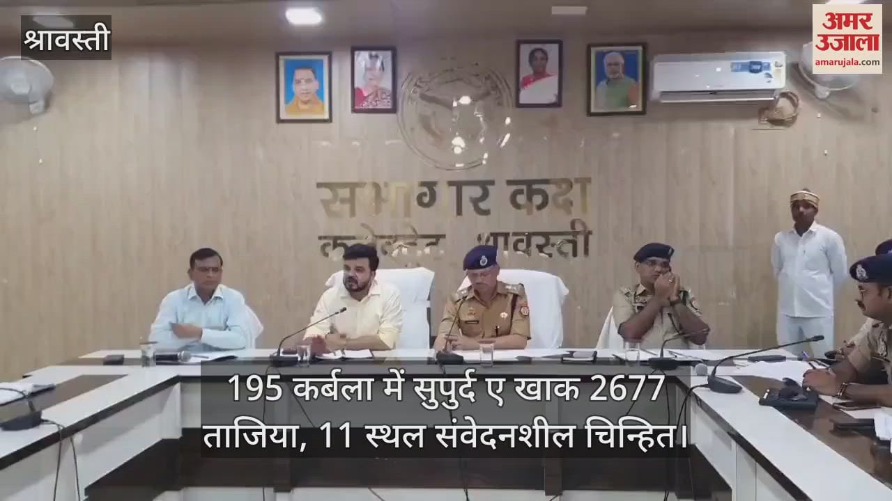 VIDEO: मोहर्रम को लेकर आठ जोन व 33 सेक्टर में बंटा जिला, ड्रोन कैमरे से होगी निगरानी