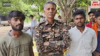 Congress district president supported the villagers, hence sat on dharna in Kheragarh tehsil