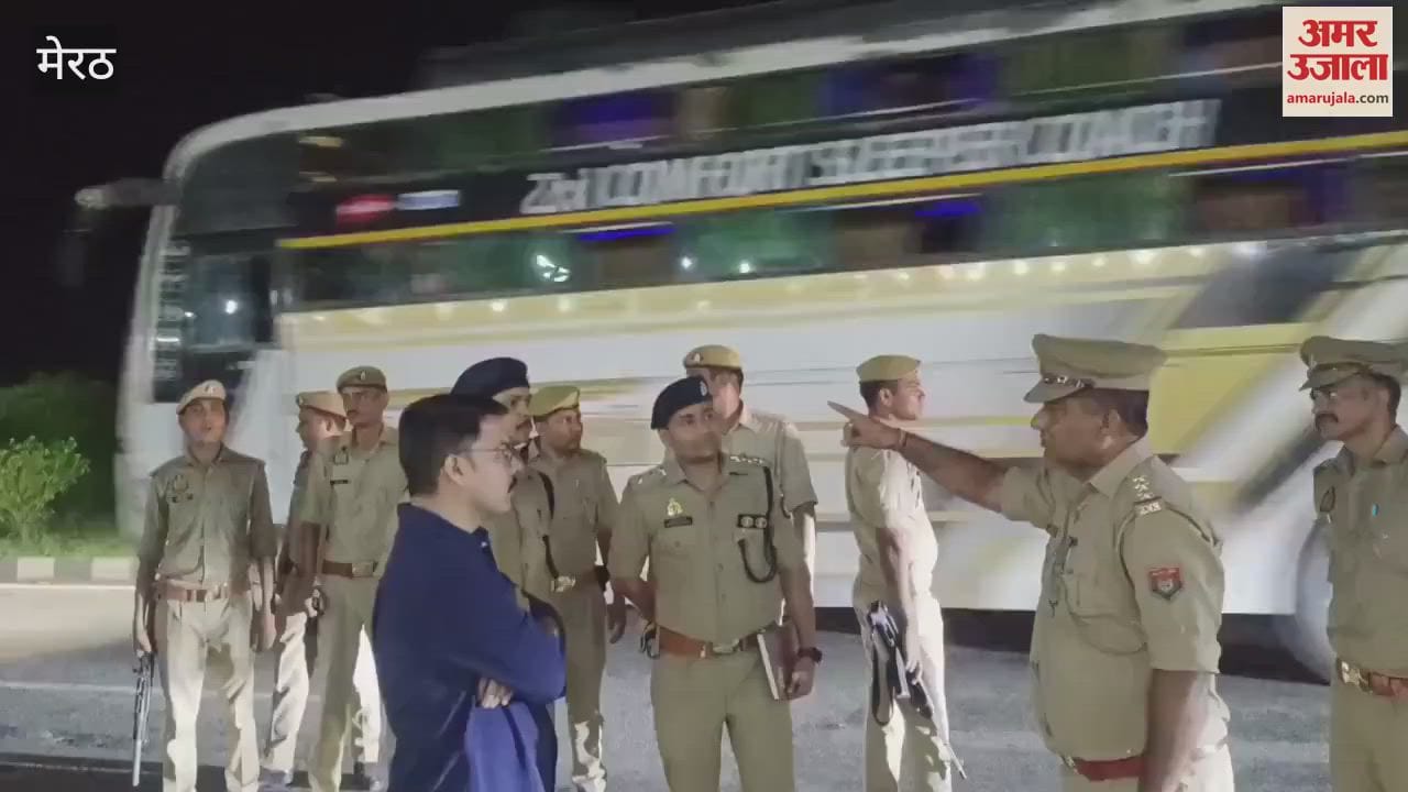 Meerut: Officials on alert regarding Kanwar Yatra, patrolling is being done even at night