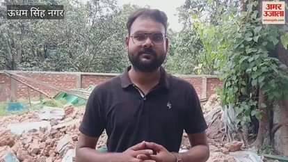 The administration demolished five tombs in Kundeshwari area kashipur