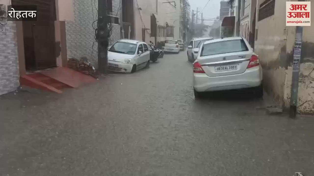 Heavy rain in Rohtak