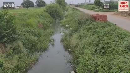 canal has not been cleaned how will irrigation be done farmers in Chandauli are demanding
