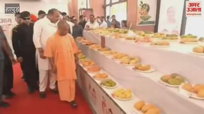 Hapur got second place in the state in Mango Festival