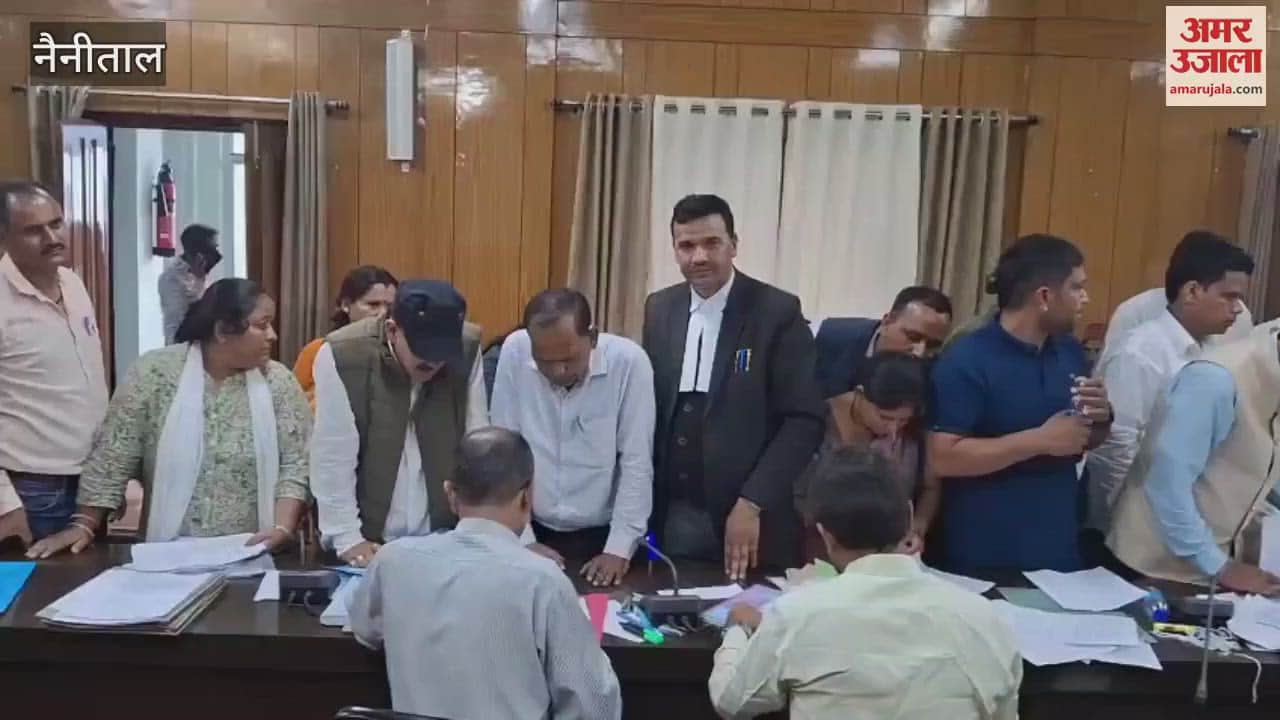 62 candidates including the outgoing Zilla Parishad president filed nomination in nainital