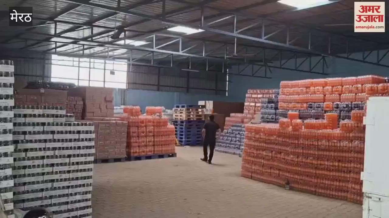 Big theft of 15 lakhs in Meerut! CAMPA warehouse's safe broken, thieves took away DVR too