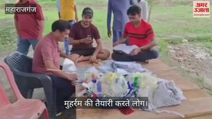 Tajia worth seven lakh rupees prepared with the help of Hindus and Muslims, a topic of discussion