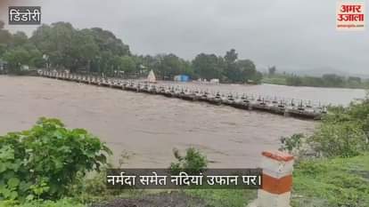 Torrential rains in Dindori on the second day also made life miserable, rivers in spate