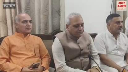 Ranbir Gangwa took a dig at Congress in Karnal, said- we are trying to form an organization, but factionalism will not work