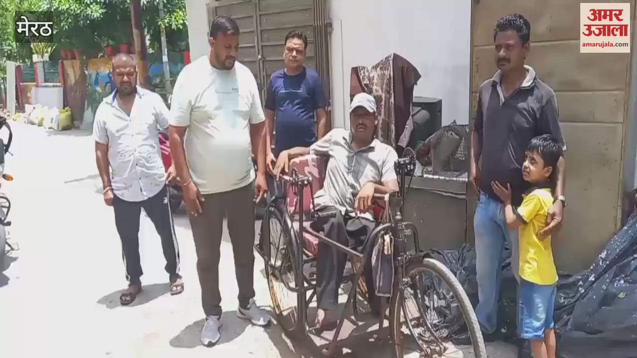Meerut: house of a disabled person was occupied by removing him In Pandavnagar
