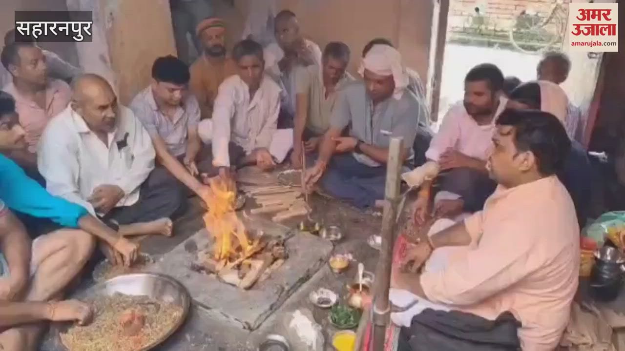 Saharanpur: Mother Shakambhari devi birth anniversary was celebrated in village Dholahedi