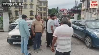 Hamirpur members of The Himalayan Truck Operator Cooperative Transport Sabha Limited met SP