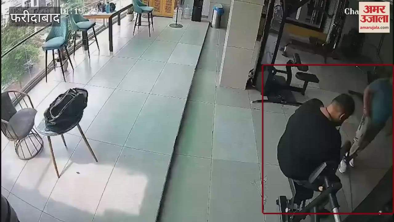 175 KG young man died while exercising in a gym in Faridabad