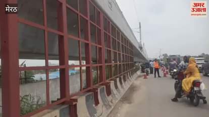 Atul Maheshwari Construction of view cutter continues on the overbridge, route diversion remains at night