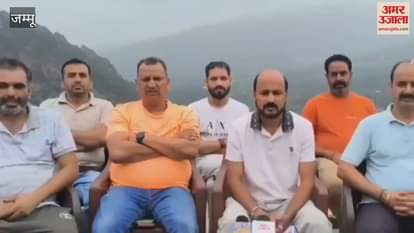 A press conference was held by the Chinani BJP Mandal team in Chinani town