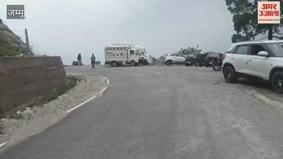 Landslide due to heavy rain in Reasi, main road closed, rivers and streams in spate