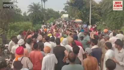 Current passed through the colony, angry people blocked Kemri Road