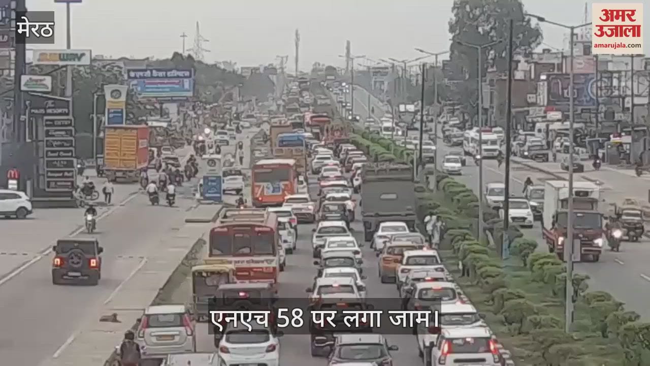 Long traffic jam on Delhi-Dehradun highway, vehicles kept crawling