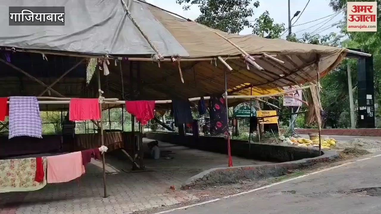 Kawad Yatra 2025 First Kanwar camp set up in Ghaziabad