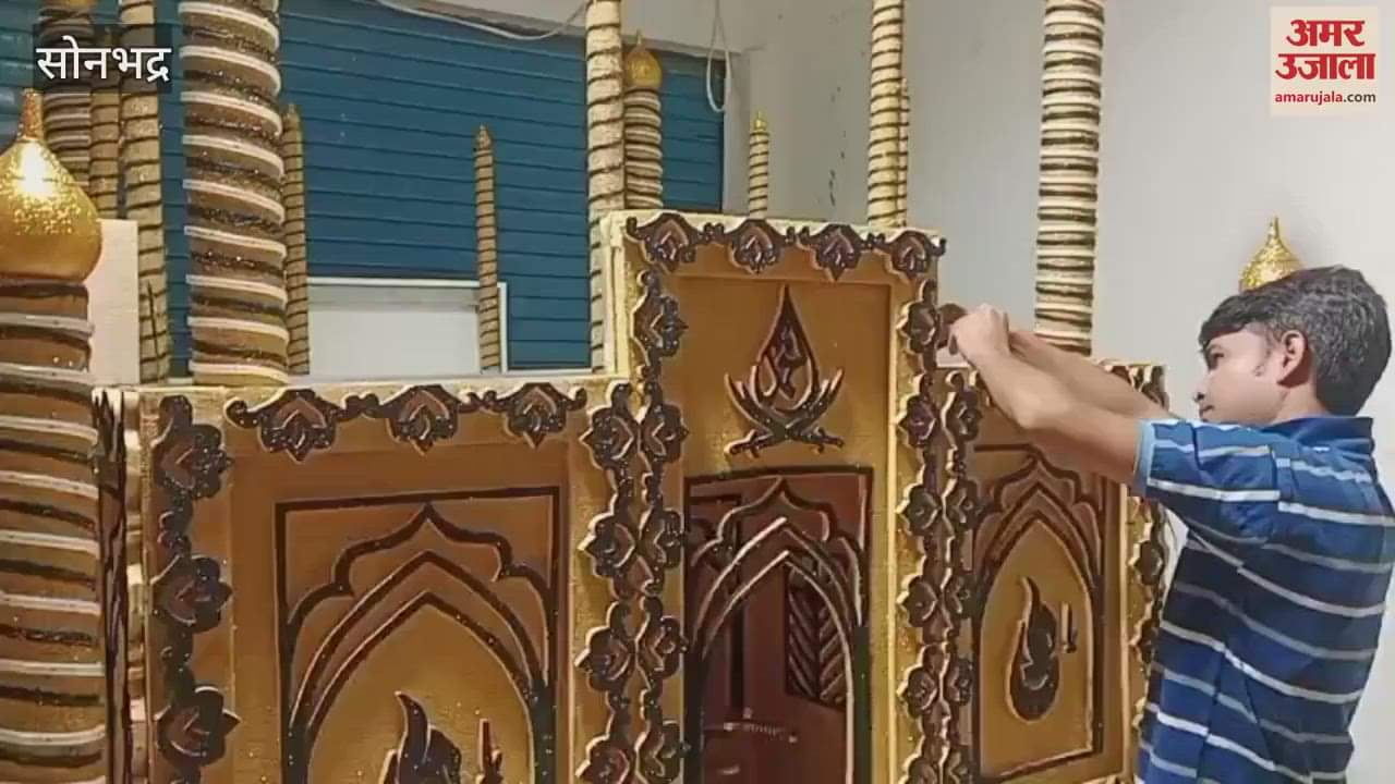 Tajiadars and Akharas took out procession VIDEO