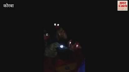 Villagers trapped in floods caused by heavy rains in Korba