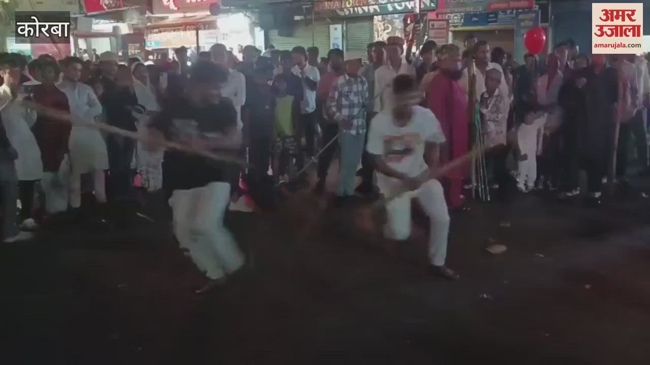 Hazrat Imam Hussain martyrdom was remembered by taking out Tazia on Muharram