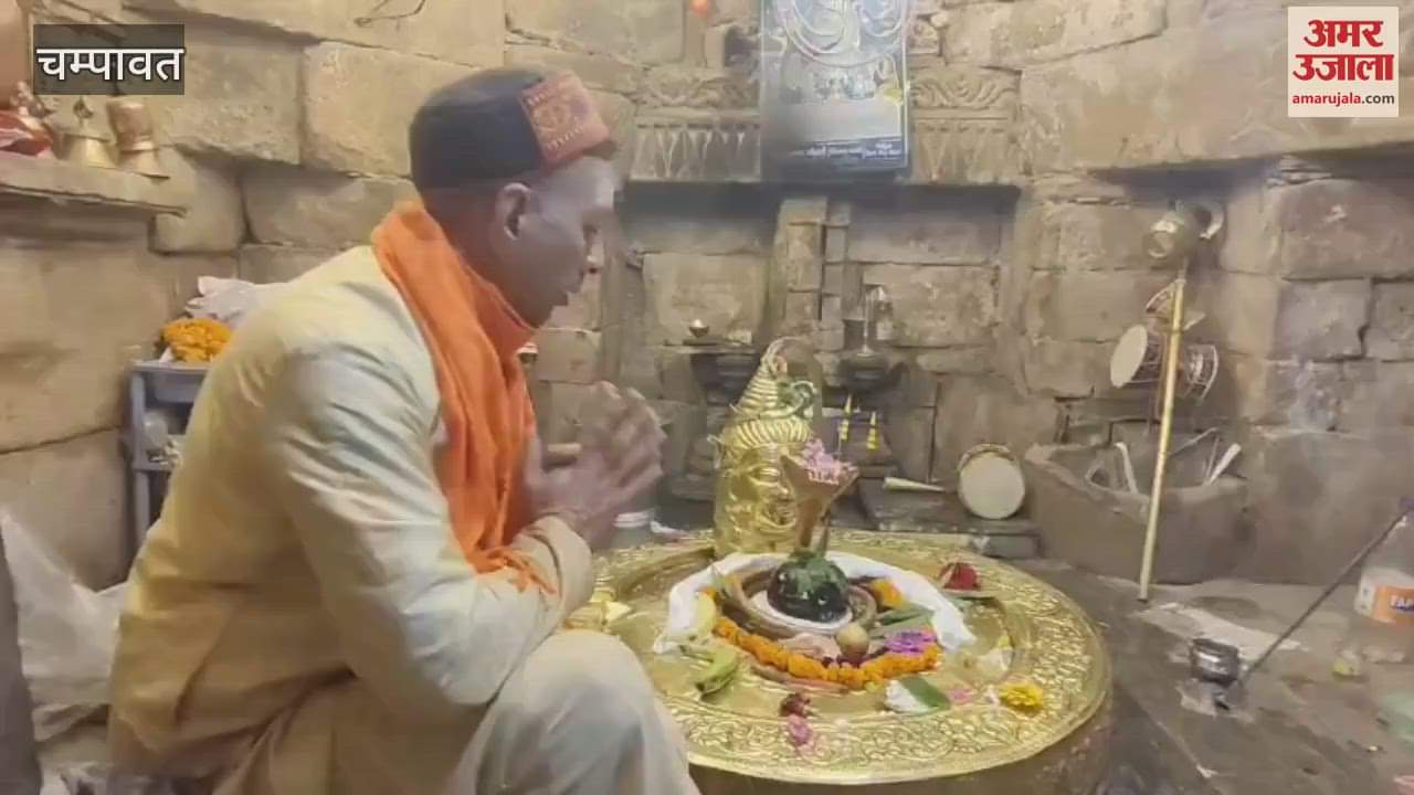 Shivlinga covered with brass cover in Baleshwar Mahadev temple of Champawat