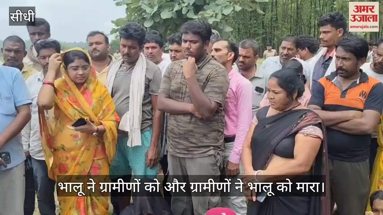 Terror of bear in Sidhi, bloody attack in Sanjay Tiger Reserve, 3 villagers killed, four seriously injured