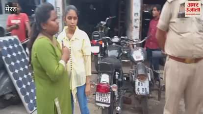 Meerut: Near RG College, miscreants looted the purse of a student resident of Jai Bhim Nagar