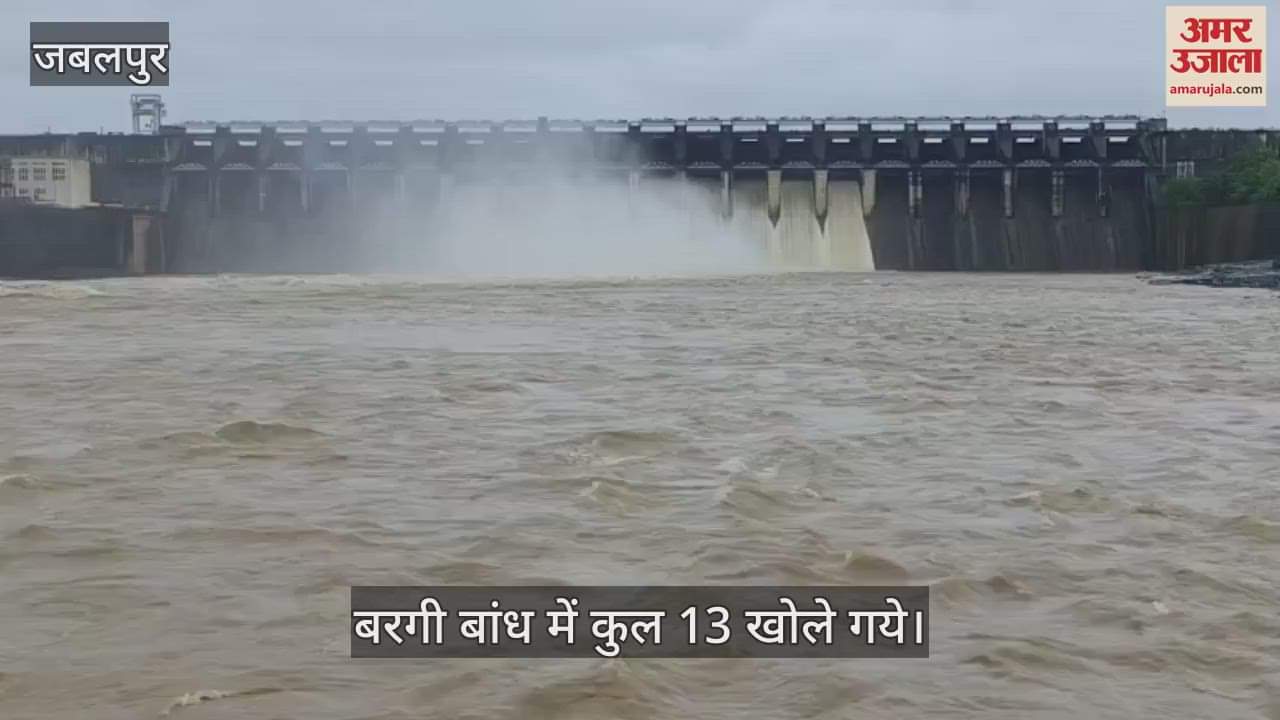 A total of 13 were opened in Bargi Dam
