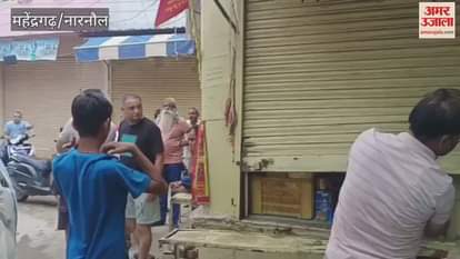 In Narnaul, thieves broke the shutter of a shop and stole cash worth thousands
