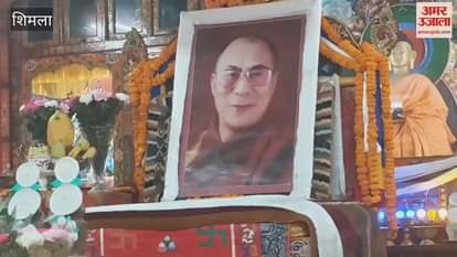 Shimla Special prayers at Dorjidak Monastery in Panthaghati on the occasion of 90th birthday of 14th Dalai Lama