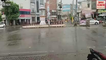 Rain brought relief from heat in Kaithal, but humidity increased