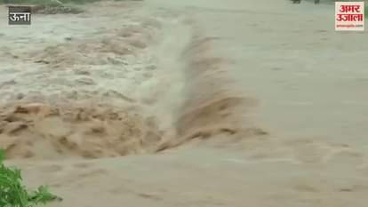 Una See how the Punjab Roadways bus crossed the Dioli ravine