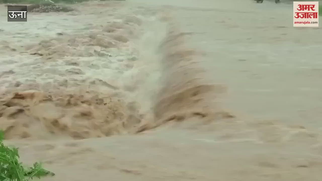 Una See how the Punjab Roadways bus crossed the Dioli ravine