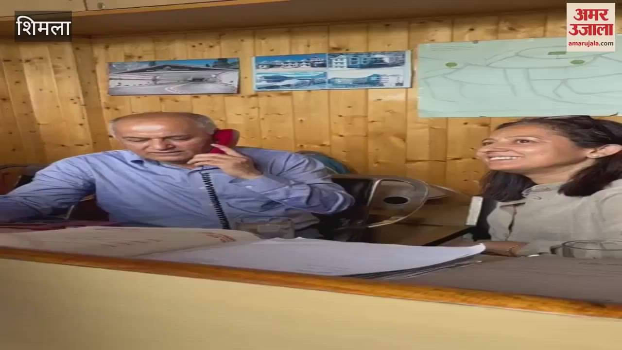 Shimla Mayor Surendra Chauhan heard the complaints of the city residents regarding water drinking water supply improved on Sunday