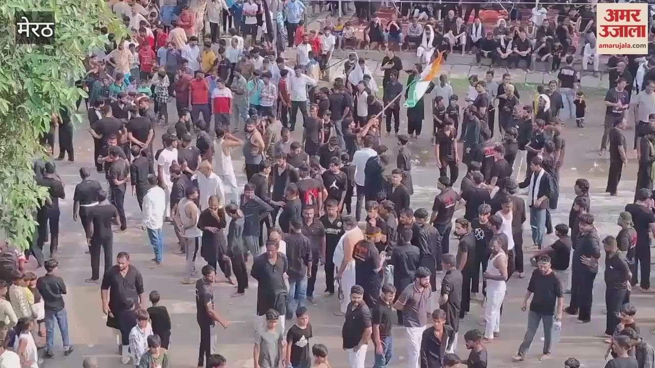 Meerut: Procession taken out in Abdullahpur, mourners left bleeding