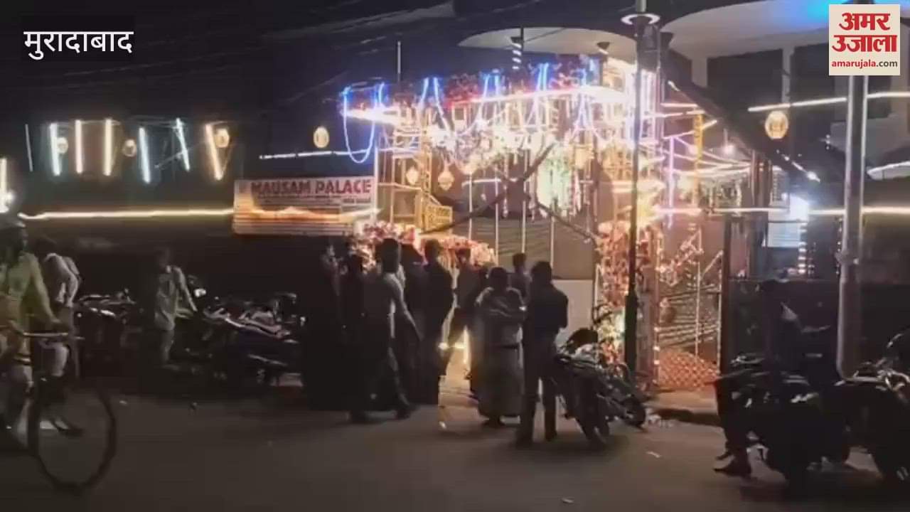 Wedding ceremony inside the sealed Mausam Palace; MDA had sealed it a day before
