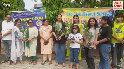 Meerut: Planted 30 fruit bearing plants