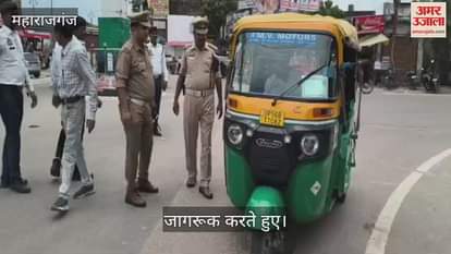 Policeman made people aware about road safety