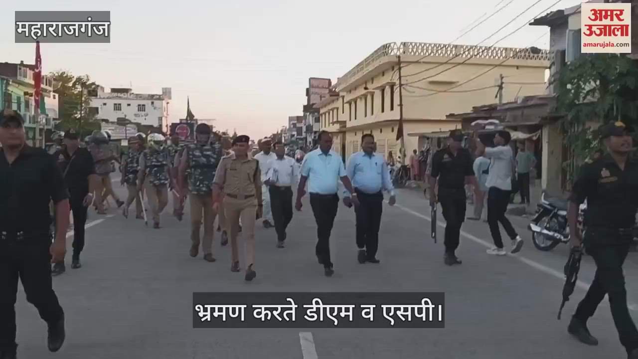 SP visited regarding Muharram and took stock