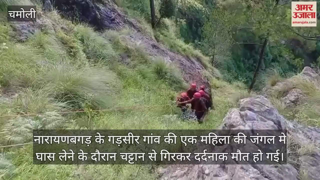 Woman dies after falling from a cliff gone to the forest to collect grass karanprayag Chamoli