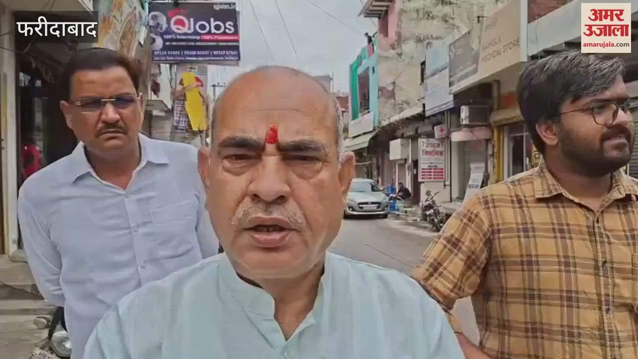 MLA Moolchand Sharma visited Ballabhgarh assembly,