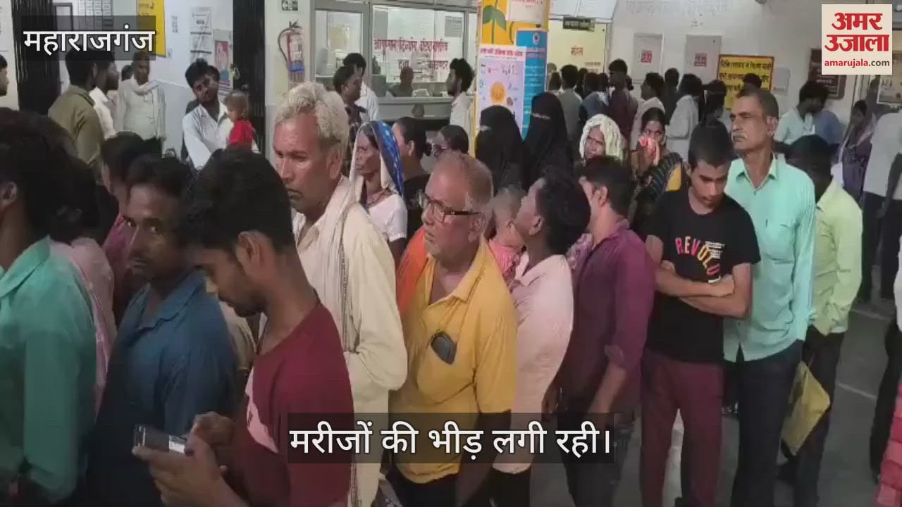 There was a crowd of patients in the OPD of the district hospital