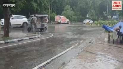 Rain in Karnal
