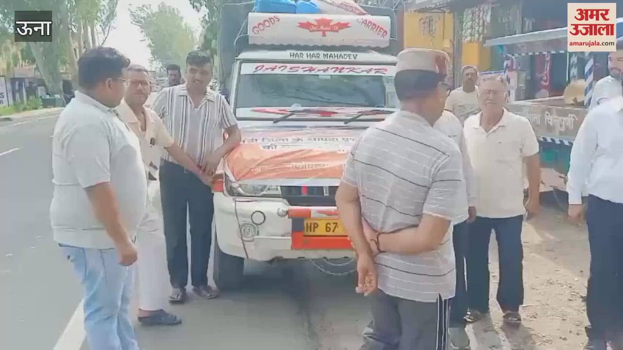 Una Second vehicle of Rashtriya Swayamsevak Sangh left for disaster relief