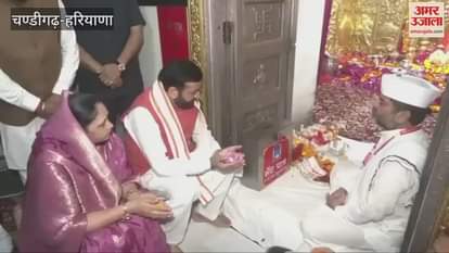 CM Nayab Saini paid obeisance at Mata Mansa Devi Temple