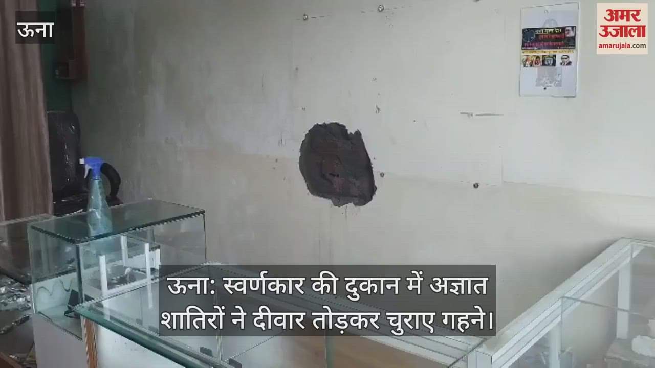 Unidentified miscreants broke into a goldsmith's shop and stole jewellery.