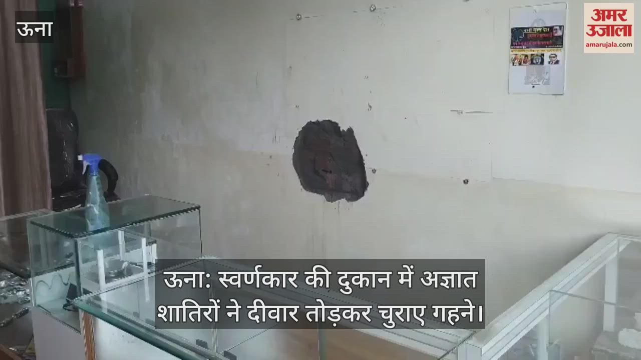 Unidentified miscreants broke into a goldsmith's shop and stole jewellery.